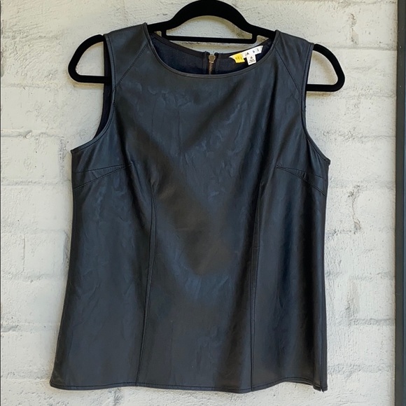 CAbi Tops - CAbi faux leather shell style #508